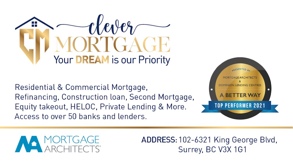 Clever Mortgage | 13209 Marine Dr, Surrey, BC V4A 1E6, Canada | Phone: (604) 283-7208