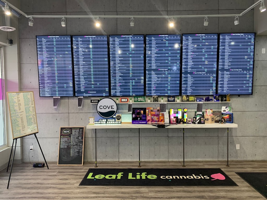 Leaf Life Cannabis - 52nd Memorial | 175 C 52 St SE, Calgary, AB T2A 5H8, Canada | Phone: (587) 353-5323