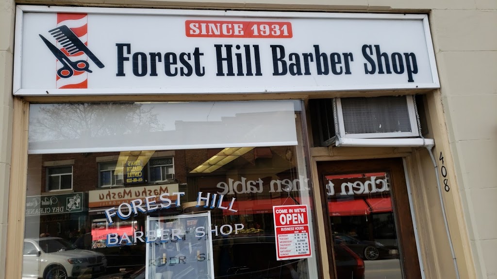 Forest Hill Barber Shop | 408 Spadina Rd, Toronto, ON M5P 2W2, Canada | Phone: (416) 485-1335