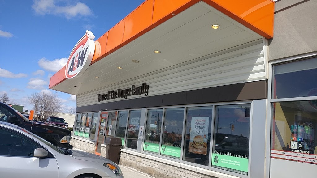A&W Canada | 198 Main St N, Exeter, ON N0M 1S3, Canada | Phone: (519) 235-1178