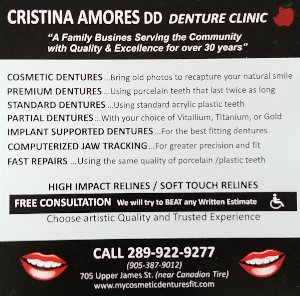 Forever Young Denture Clinic | 705 Upper James St, Hamilton, ON L9C 2Z7, Canada | Phone: (289) 922-9277