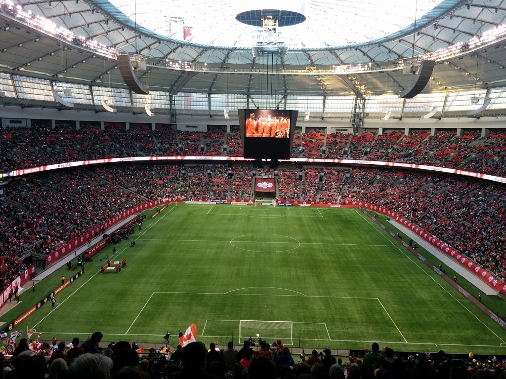 BC Place | 777 Pacific Blvd, Vancouver, BC V6B 4Y8, Canada | Phone: (604) 669-2300