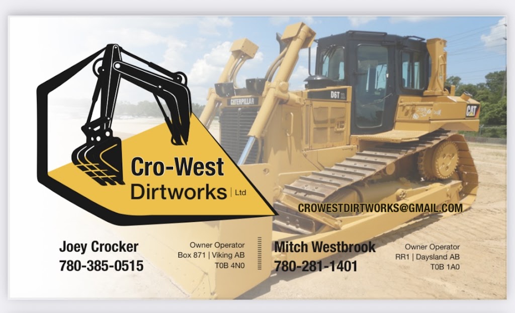 Cro-West Dirtworks | RR1, Daysland, AB T0B 1A0, Canada | Phone: (780) 385-0515