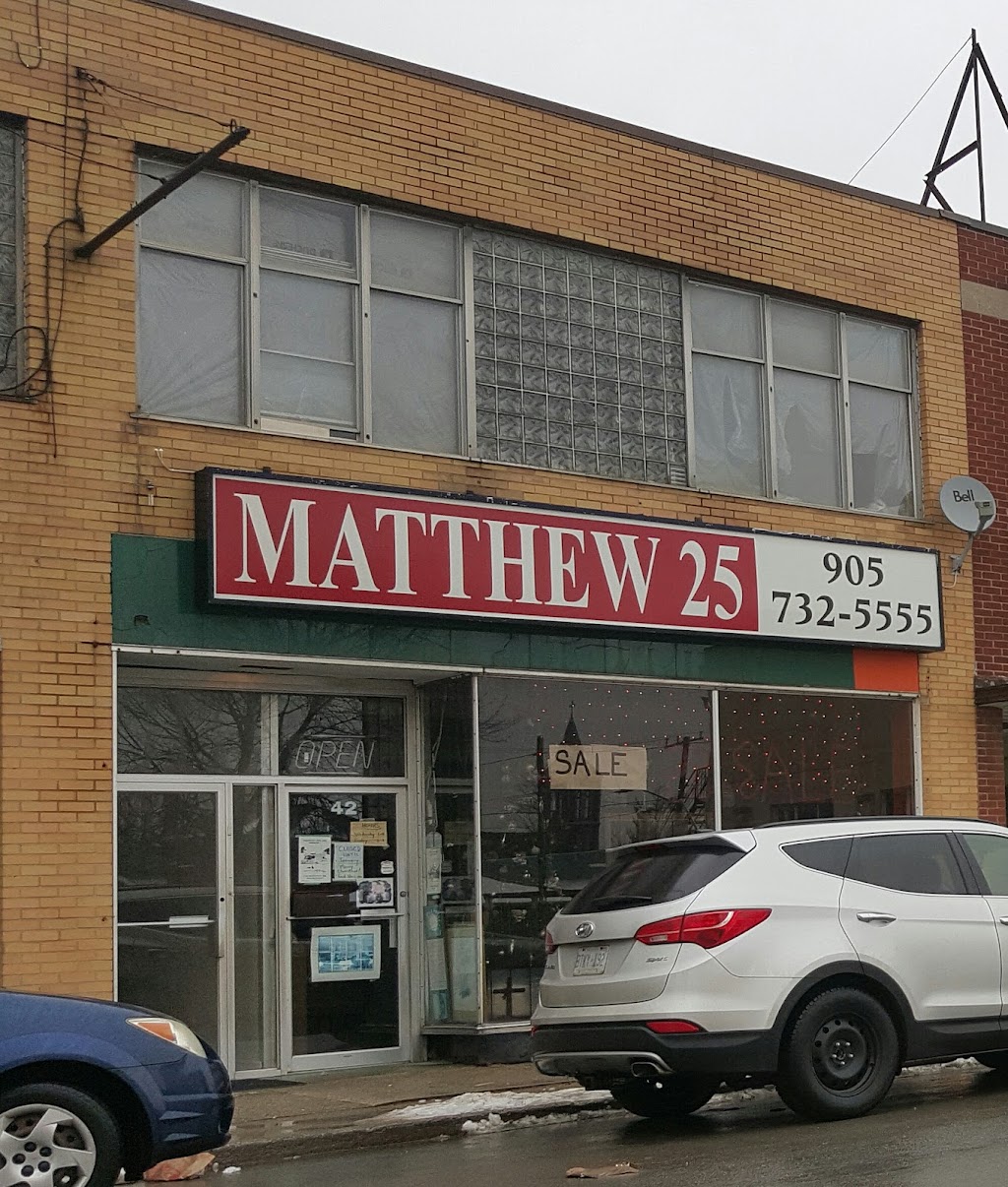 Matthew 25 | 42 Division St, Welland, ON L3B 3Z5, Canada | Phone: (905) 732-5555