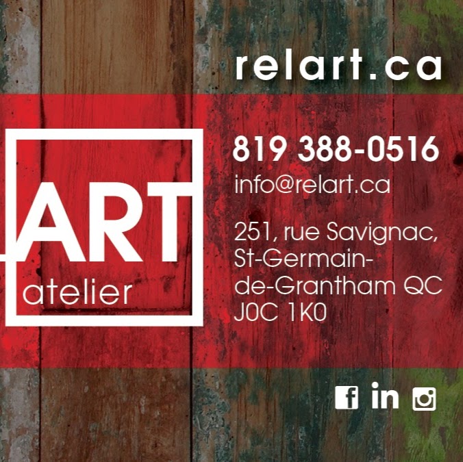 RelArt | 251 Rue Savignac, Saint-Germain-de-Grantham, QC J0C 1K0, Canada | Phone: (819) 388-0516