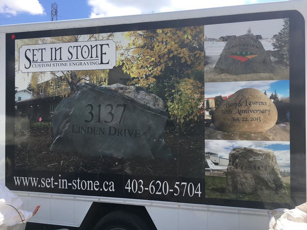 Set In Stone | 24137 Old Banff Coach Road SW, Calgary, AB T3Z 3N4, Canada | Phone: (403) 620-5704