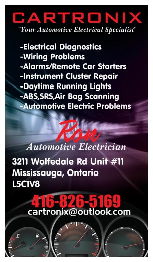 Cartronix | 3211 Wolfedale Rd Unit#11, Mississauga, ON L5C 1V8, Canada | Phone: (416) 826-5169