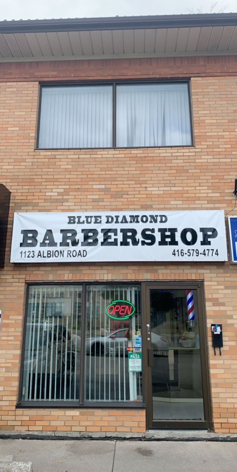 BLUE DIAMOND BARBERSHOP | 1123 Albion Rd, Etobicoke, ON M9V 1A9, Canada | Phone: (416) 579-4774