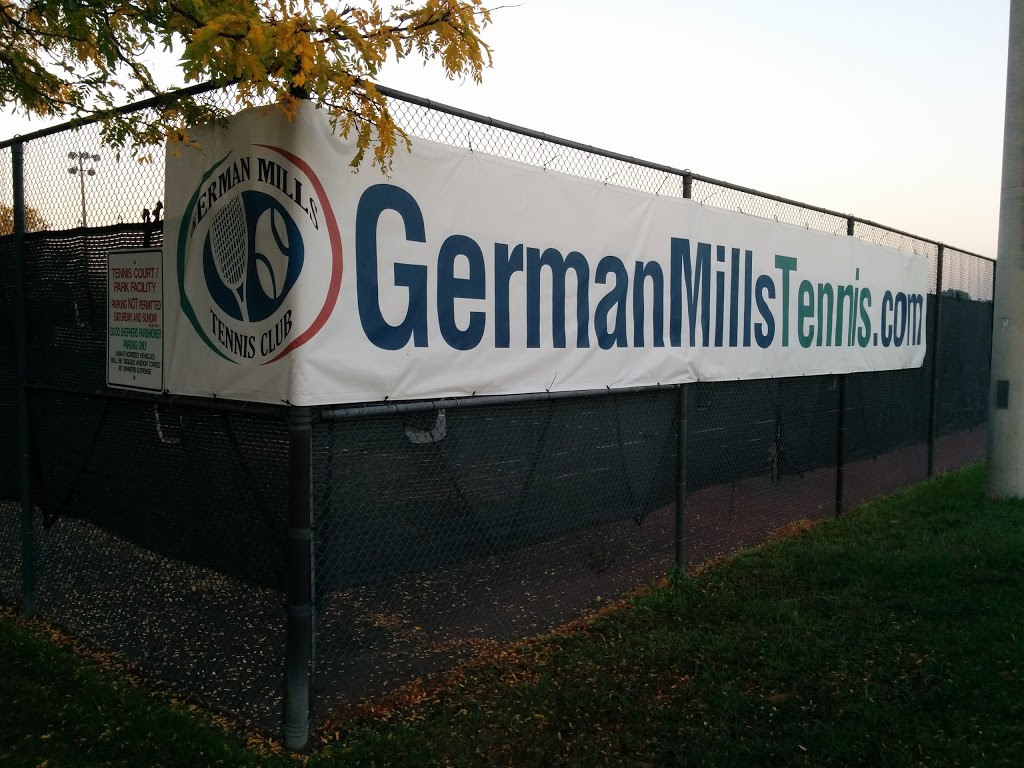 German Mills Tennis Club | 19 Simonston Blvd, Thornhill, ON L3T 4L1, Canada | Phone: (416) 254-5773