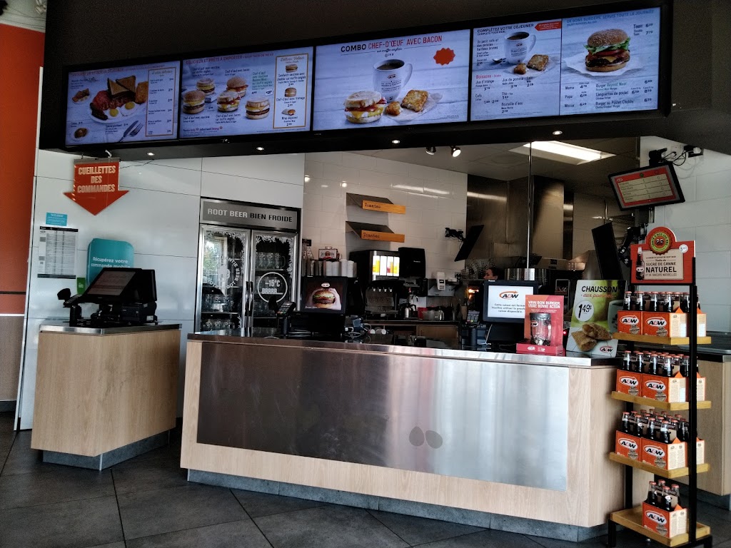 A&W Canada | 183 Boul Hymus, Pointe-Claire, QC H9R 1E9, Canada | Phone: (514) 693-5577