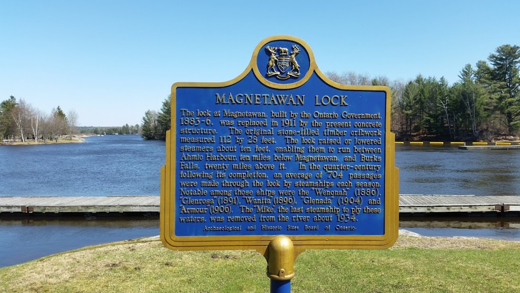 Magnetawan Locks | Dam Trail, Magnetawan, ON P0A 1P0, Canada | Phone: (705) 387-3947