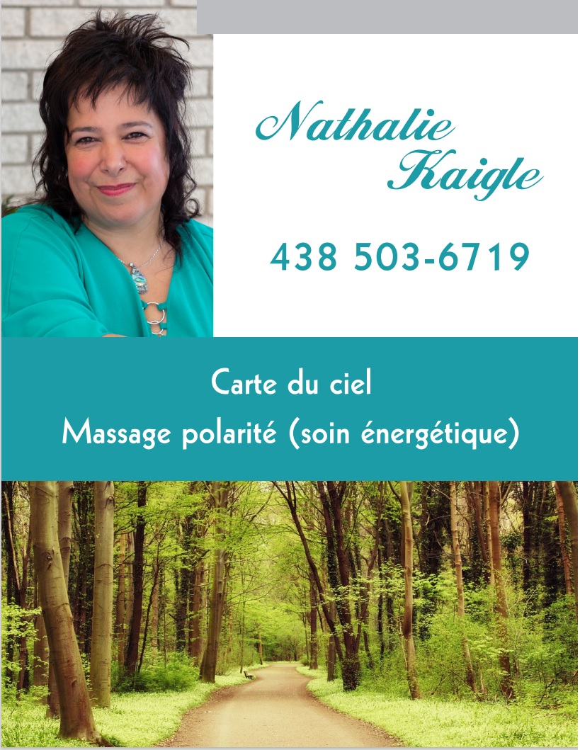 Nathalie Kaigle Massothérapie et Astrologie | 116 Rue Jean-Talon, Saint-Jean-sur-Richelieu, QC J2W 1S4, Canada | Phone: (438) 503-6719