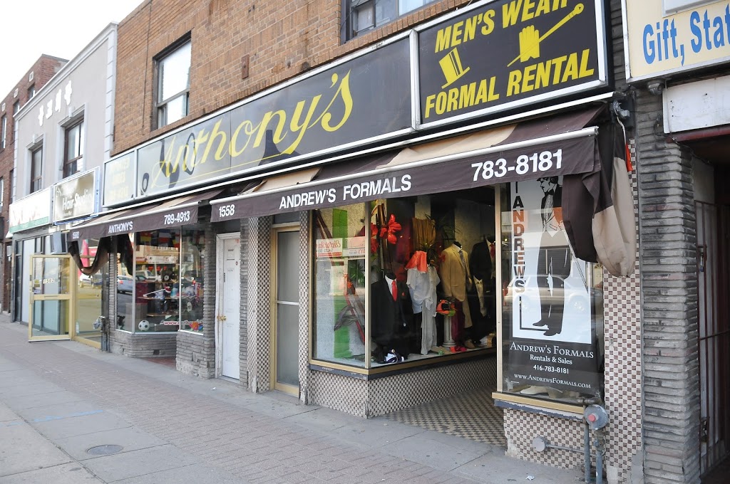 Andrews Formal Rentals & Sales | 1558 Eglinton Ave W, York, ON M6E 2G8, Canada | Phone: (416) 783-8181