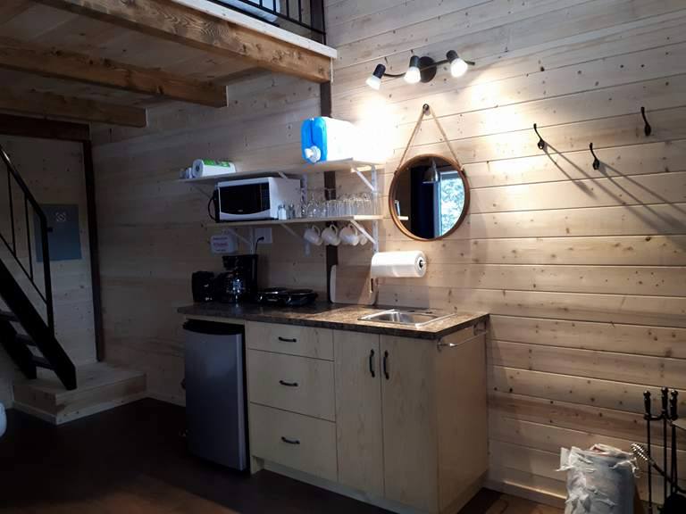 Micros-Chalets des Appalaches | 142 Rue de la Rivière, Sainte-Lucie-de-Beauregard, QC G0R 3L0, Canada | Phone: (418) 223-3535