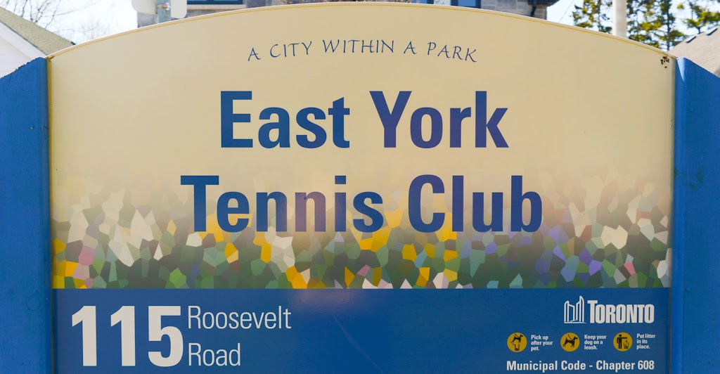 East York Tennis Club | 115 Roosevelt Rd, East York, ON M4J 4T9, Canada | Phone: (416) 429-4963