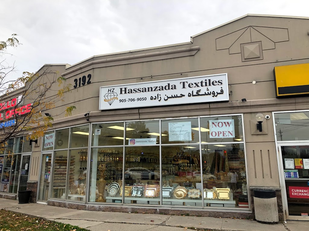 Hassanzada textiles corporation | 3192 Eglinton Ave E, Scarborough, ON M1J 2H5, Canada | Phone: (905) 706-9050