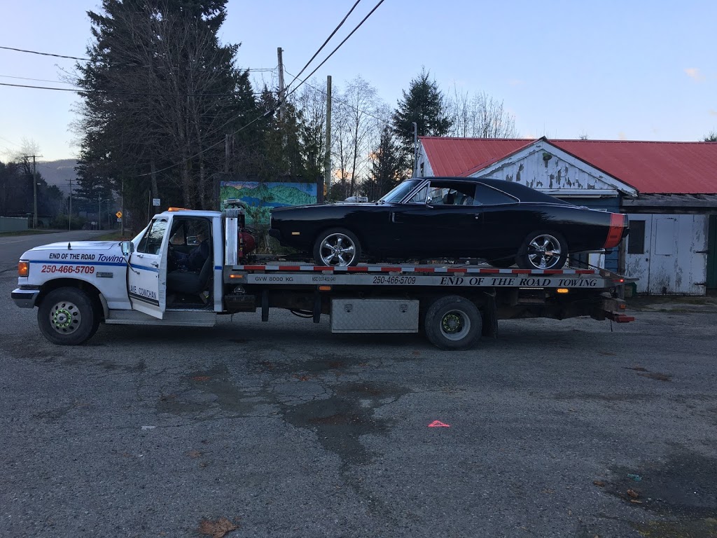 End of the road towing | 32 Poplar St, Lake Cowichan, BC V0R 2G0, Canada | Phone: (250) 466-5709