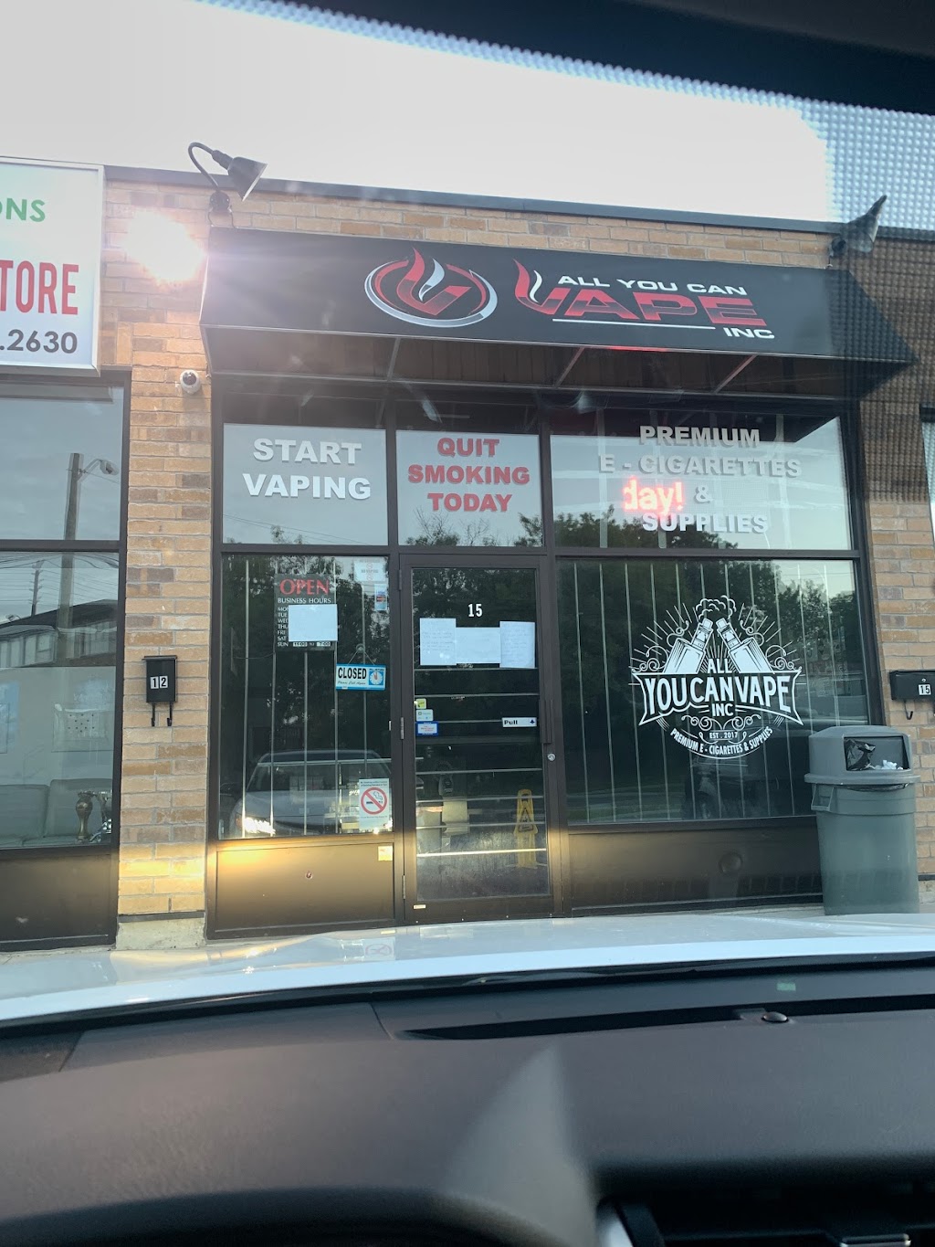 ALL YOU CAN VAPE | 1260 Kennedy Rd unit 15, Scarborough, ON M1P 2L4, Canada | Phone: (416) 750-8273