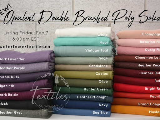 Water Tower Textiles Canada | 2 Iroquois Rd unit 4, Leamington, ON N8H 3V7, Canada | Phone: (519) 916-0875