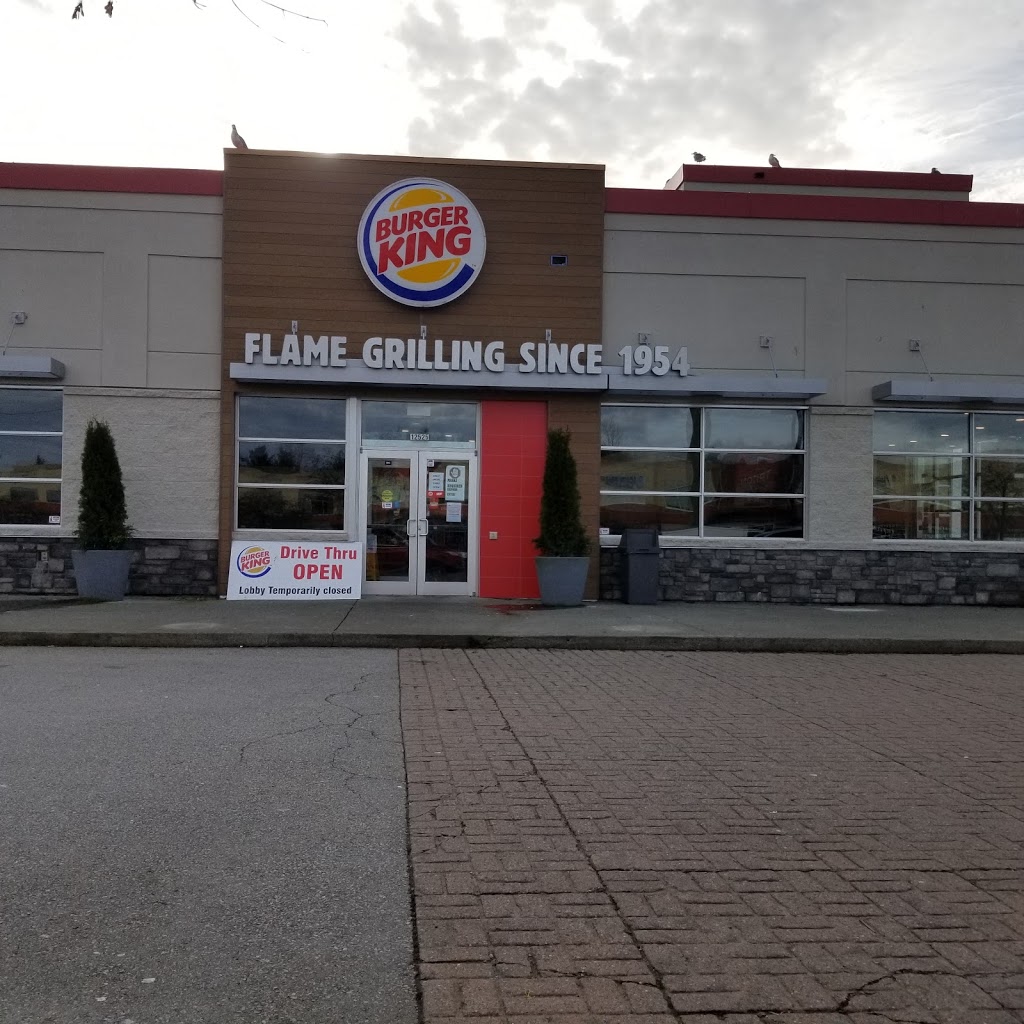 Burger King | 12525 88 Ave, Surrey, BC V3W 3J7, Canada | Phone: (604) 598-0855