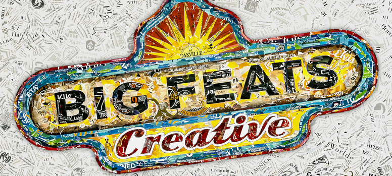 BIG FEATS Creative | 1389 Stonecutter Dr, Oakville, ON L6M 3C3, Canada | Phone: (905) 901-3094