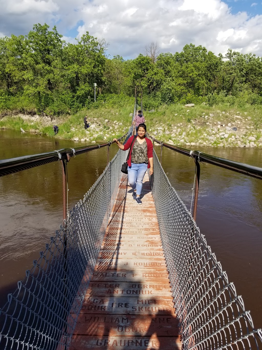 Swinging Bridge | Roseau River, MB R0A 1P0, Canada | Phone: (204) 427-2922