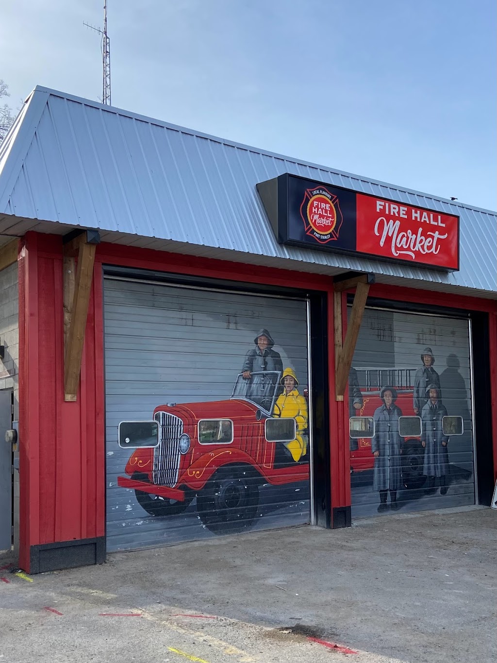 Fire Hall Market | 218 Joseph St, Port Stanley, ON N5L 1C4, Canada | Phone: (519) 317-4522