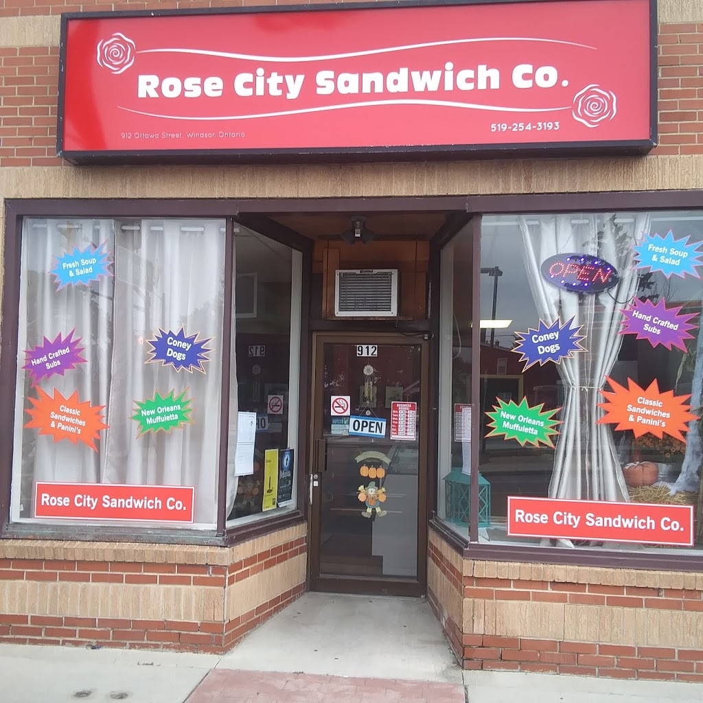 Rose City Sandwich Co. | 912 Ottawa St, Windsor, ON N8X 2E1, Canada | Phone: (519) 254-3193