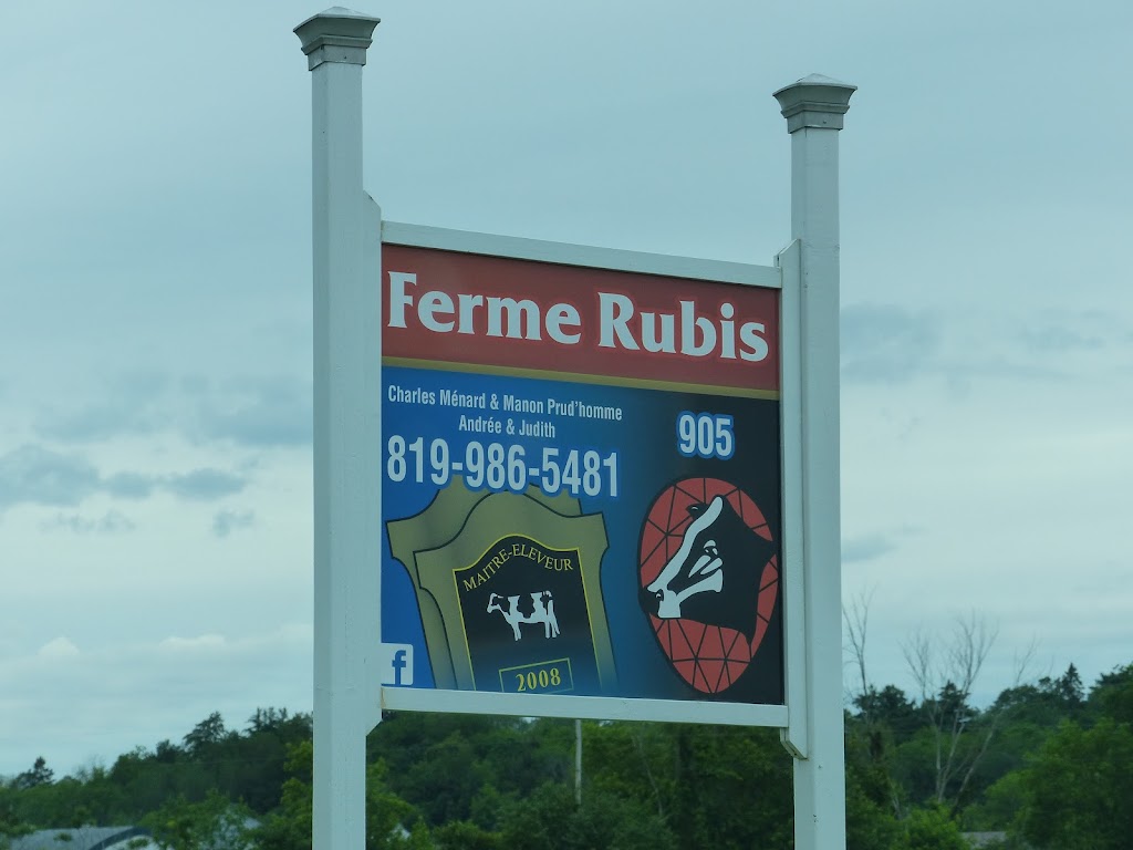 Ferme Rubis | 905 3 rang, Lochaber-Partie-Ouest, QC J0X 3B0, Canada | Phone: (819) 986-5481