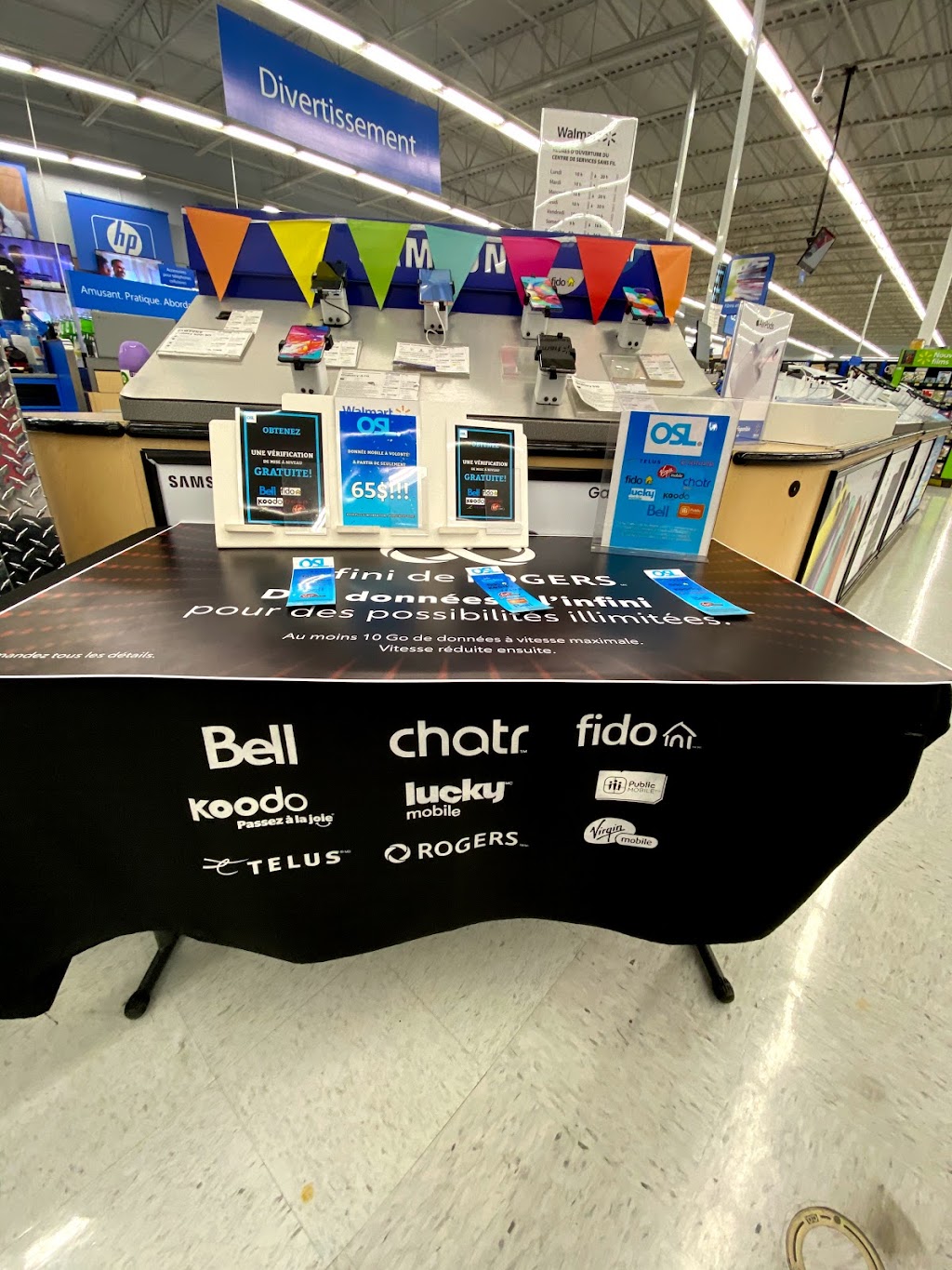 Walmart Sans fil | 6797 Bd Newman, LaSalle, QC H8N 3E4, Canada | Phone: (514) 368-2248