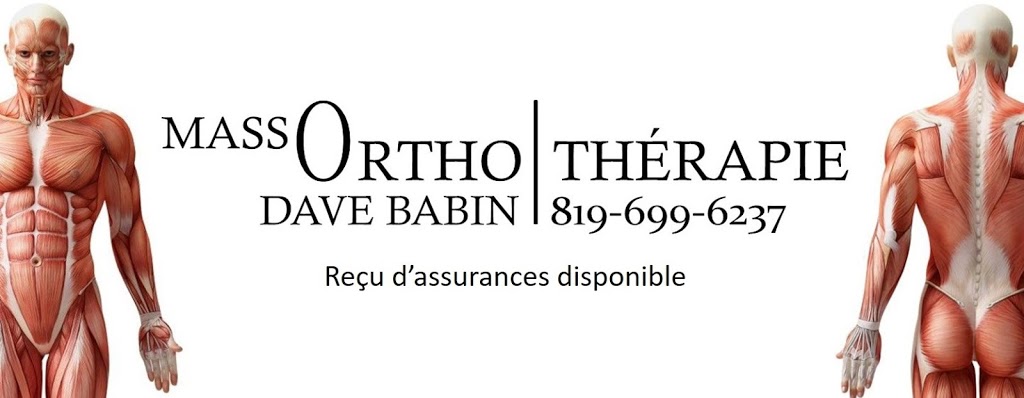 Massothérapie et Orthothérapie Dave Babin | 1320 Rue des Cavaliers apt. #4, Trois-Rivières, QC G9B 0E7, Canada | Phone: (819) 699-6237