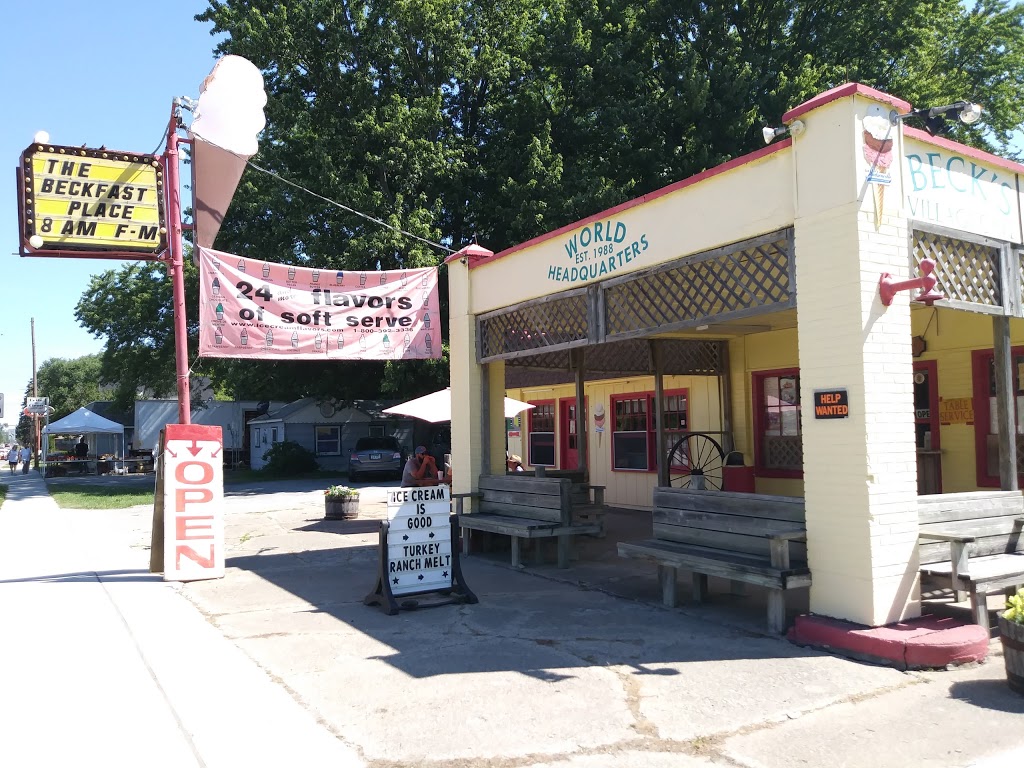 Becks Village Cafe-Ice Cream | 5349 Main St, Lexington, MI 48450, USA | Phone: (810) 359-8686