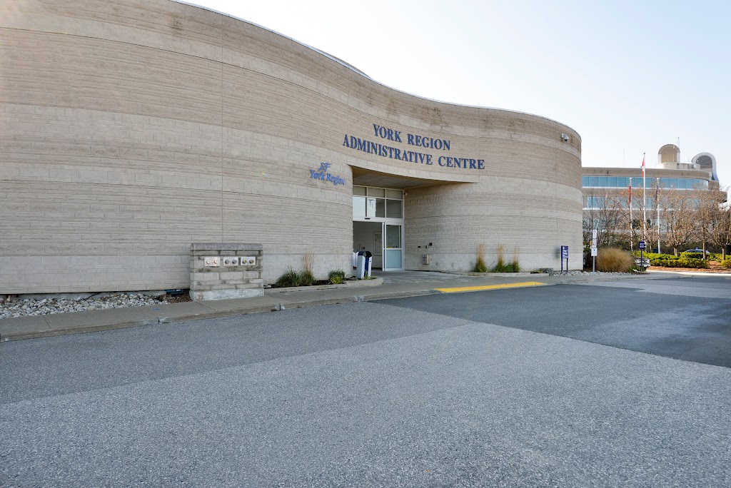 York Region Administrative Centre | 17250 Yonge St, Newmarket, ON L3Y 4W5, Canada | Phone: (877) 464-9675