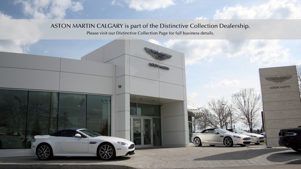 Aston Martin Calgary | 150 Glendeer Cir SE #310, Calgary, AB T2H 2V4, Canada | Phone: (403) 648-4755