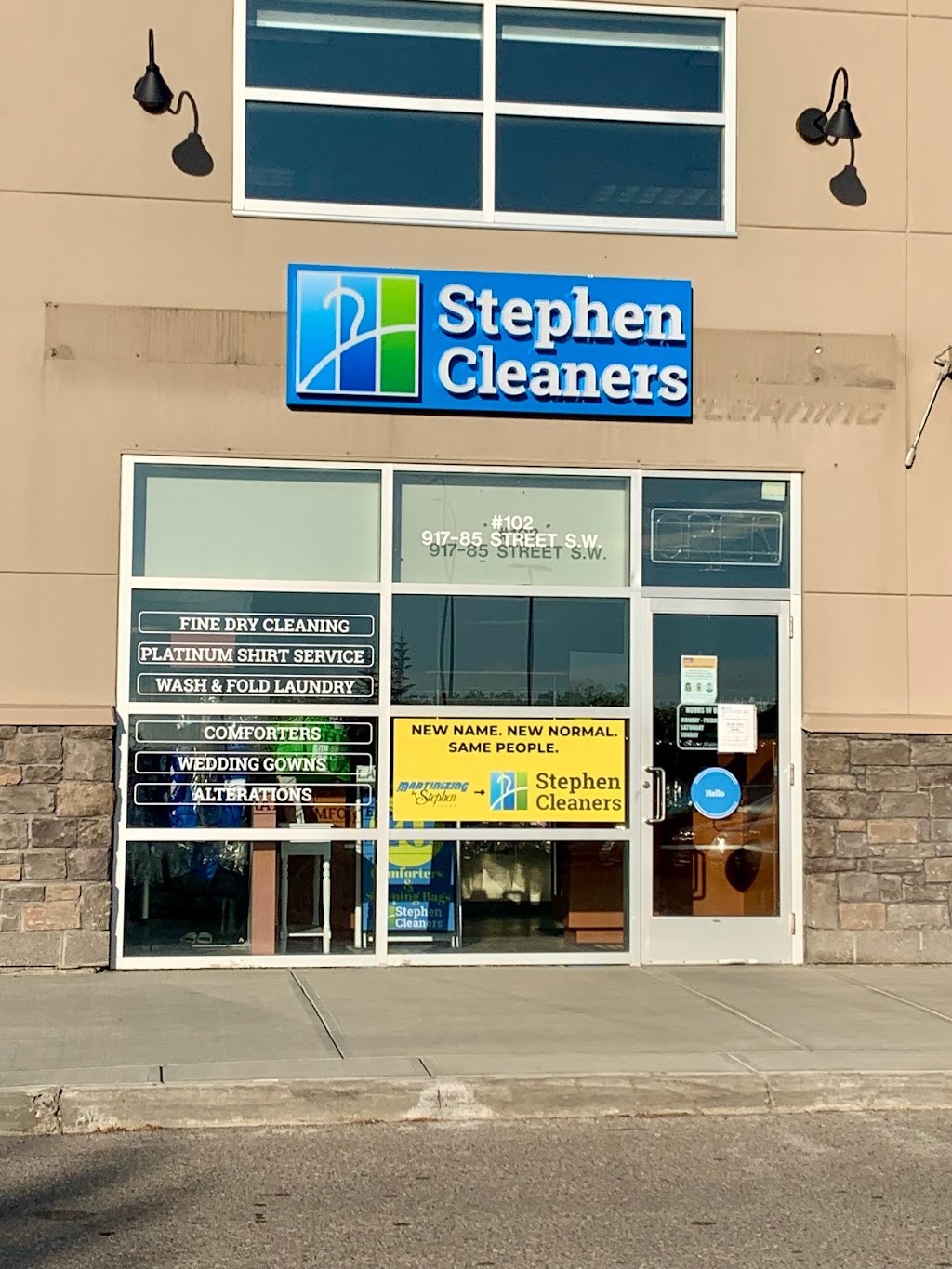 Stephen Cleaners | 917 85 St SW #102, Calgary, AB T3H 5Z9, Canada | Phone: (403) 249-2217