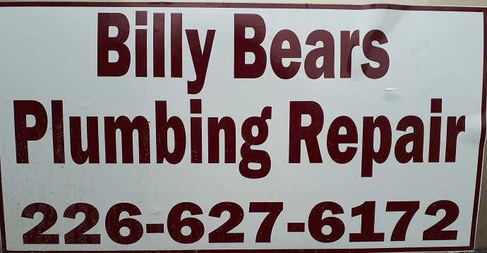 Billy Bear Plumbing | 461 Elm St, St Thomas, ON N5R 1K2, Canada | Phone: (226) 627-6172