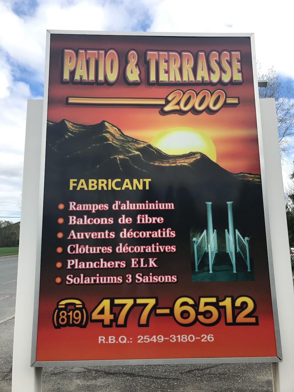 Patio et Terrasse 2000 Enr | 1345 Bd Foucault, Saint-Charles-de-Drummond, QC J2C 1B2, Canada | Phone: (819) 477-6512