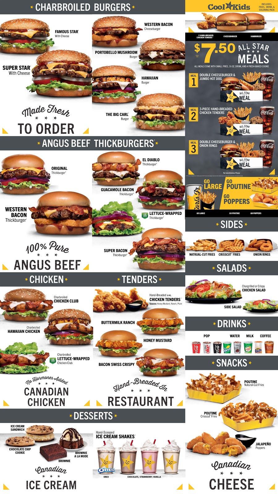 Carl’s Jr. | 1940 Oxford Connector, Port Coquitlam, BC V3C 0A4, Canada | Phone: (604) 941-0654