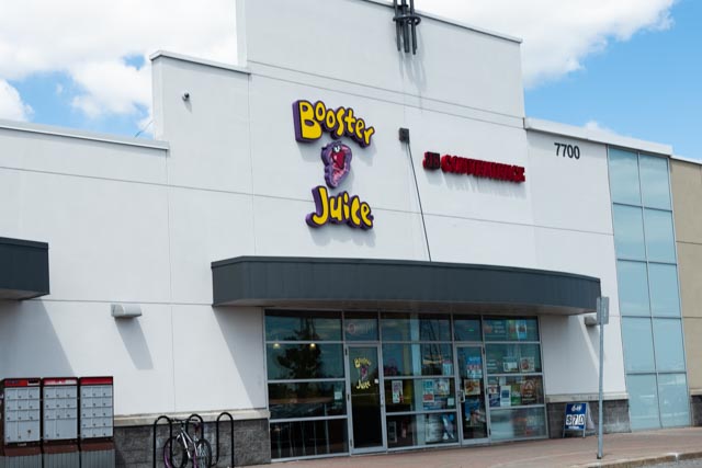 Booster Juice | 7700 Markham Rd Unit MB, Markham, ON L3S 4S1, Canada | Phone: (905) 554-8544