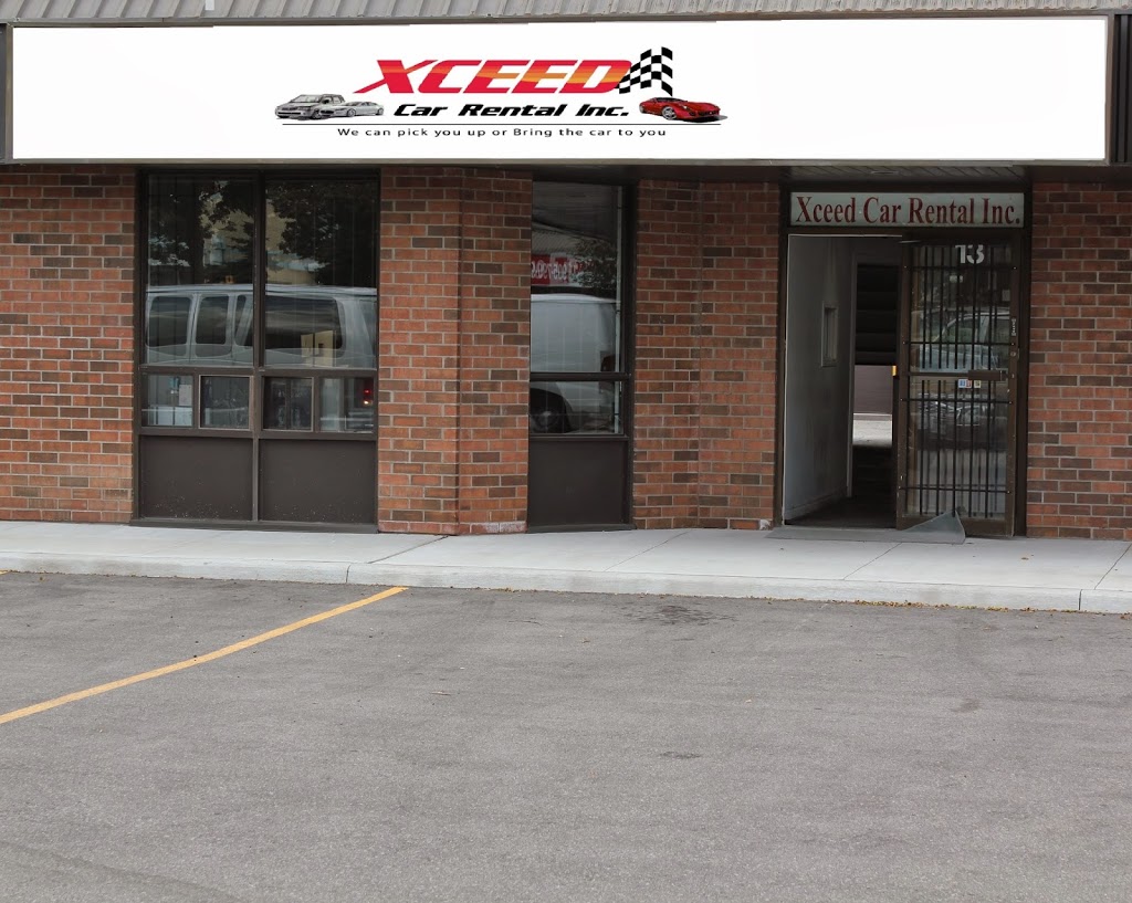 Xceed Car Rental Inc | 8550 Torbram Rd Unit 13, Brampton, ON L6T 5C8, Canada | Phone: (905) 458-7770