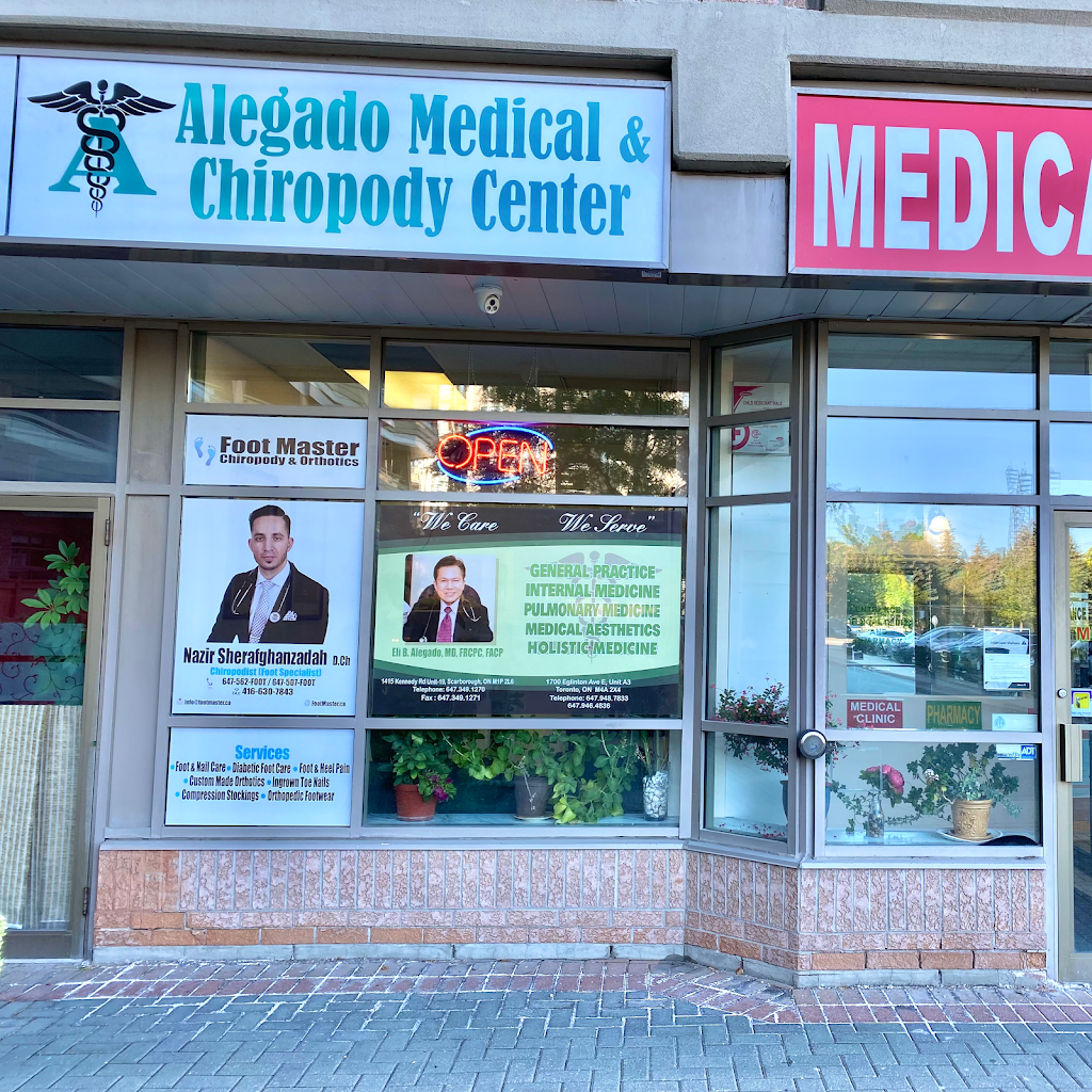 Foot Master Chiropody & Orthotics | 1700 Eglinton Ave E Unit A3, North York, ON M4A 2X4, Canada | Phone: (647) 507-3668