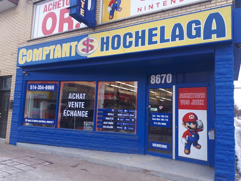 Comptant Hochelaga | 8670 Rue Hochelaga, Montréal, QC H1L 4B2, Canada | Phone: (514) 354-6969