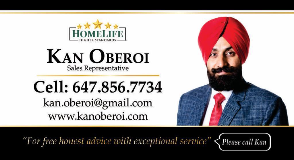 Kan Oberoi | 11775 Bramalea Rd #201, Brampton, ON L6R 3Z4, Canada | Phone: (647) 856-7734