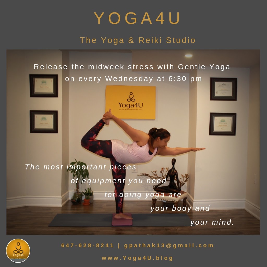 Yoga4U | 13 Bonavista Dr, Brampton, ON L6X 0N2, Canada | Phone: (647) 628-8241