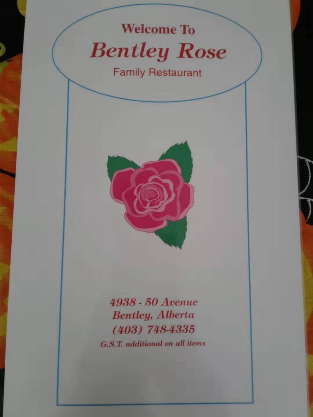 Bentley Rose Family Restaurant | 4938 50 Ave, Bentley, AB T0C 0J0, Canada | Phone: (403) 748-4335