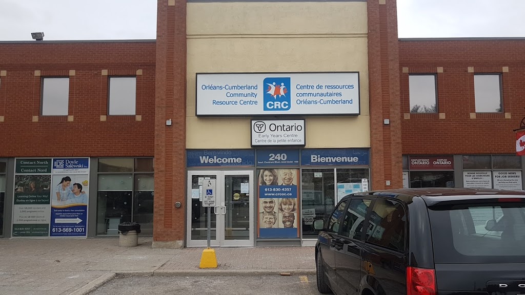 Orléans-Cumberland Community Resource Centre | 240 Centrum Blvd, Orléans, ON K1E 3J4, Canada | Phone: (613) 830-4357