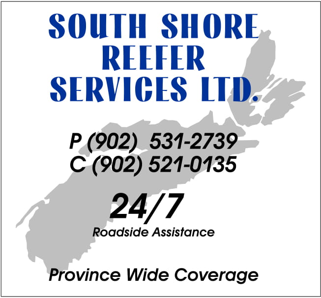 South Shore Reefer Services | 2089 Cornwall Rd, Mahone Bay, NS B0J 2E0, Canada | Phone: (902) 531-2739