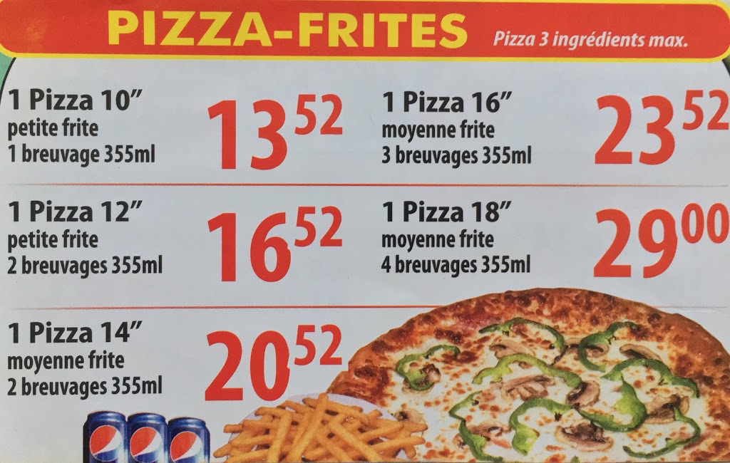 Restaurant Pizza Sema Saint-Jean-Sur-Richelieu | 140 Rue Saint-Gérard, Saint-Jean-sur-Richelieu, QC J2W 2M2, Canada | Phone: (450) 348-5000