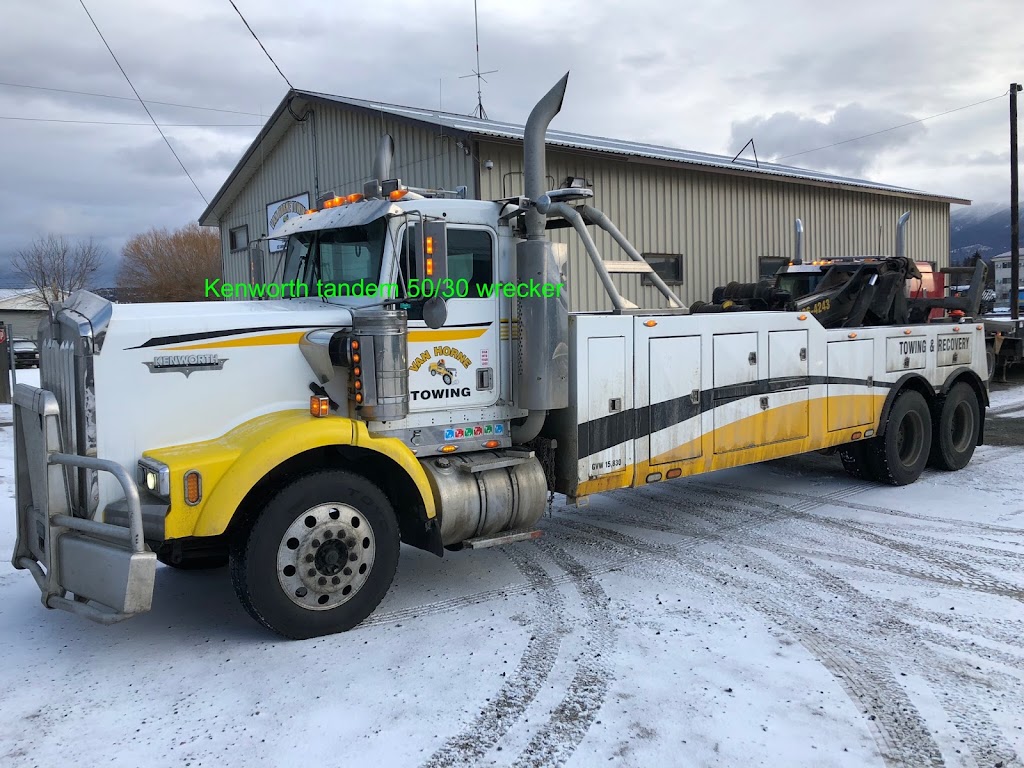 Van Horne Towing | 412 Cobham Ave W, Cranbrook, BC V1C 6T3, Canada | Phone: (250) 426-4243