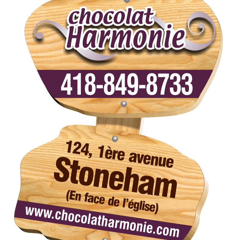 Chocolat Harmonie Inc | 124 1re Avenue suite 200, Stoneham-et-Tewkesbury, QC G3C 2N1, Canada | Phone: (418) 849-8733